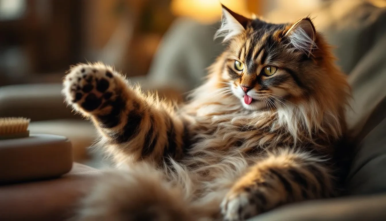 Cat Hairball Prevention: Causes, Remedies, and When to Worry. Cat hairballs form from ingested hair during grooming that clumps in the stomach, often due to gut motility slowed by 40% from specific microbial imbalances.