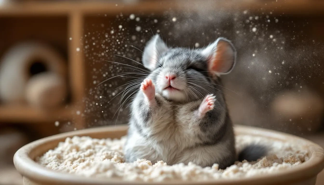 Chinchilla Care: Dust Baths, Diet, and Enrichment Needs
